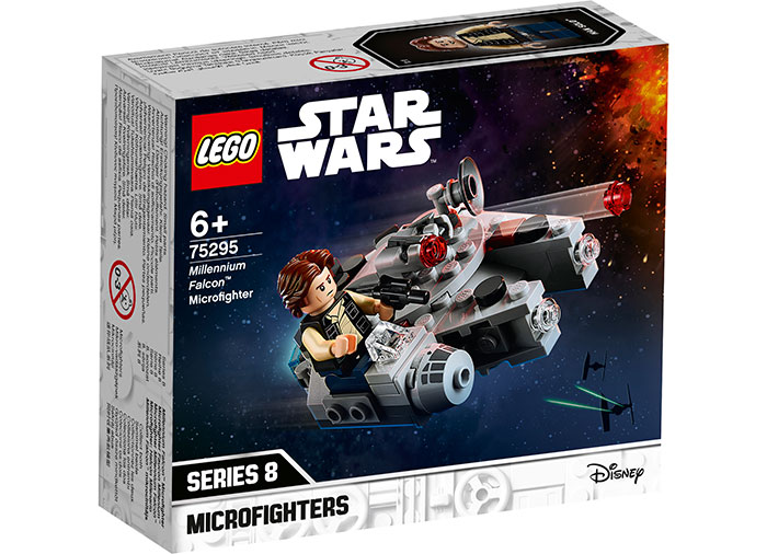 LEGO Star Wars - Millennium Falcon Microfighter 75295, 101 piese - imagine 2
