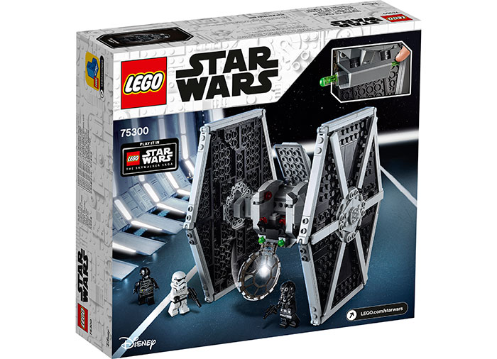 LEGO Star Wars - TIE Fighter? Imperial 75300, 432 piese - imagine 2