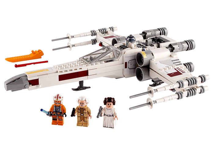 LEGO Star Wars - Nava X-Wing al lui Luke Skywalker 75301, 474 piese - imagine 3