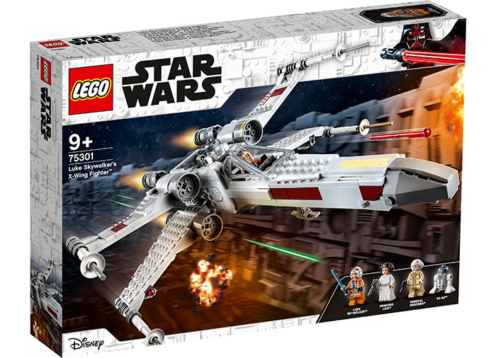 LEGO Star Wars - Nava X-Wing al lui Luke Skywalker 75301, 474 piese - imagine 2