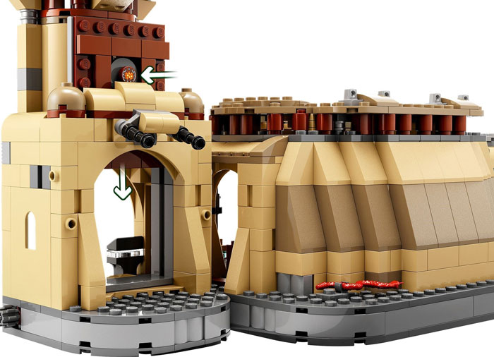 LEGO Star Wars - Camera tronului lui Boba Fett 75326, 732 piese - imagine 2