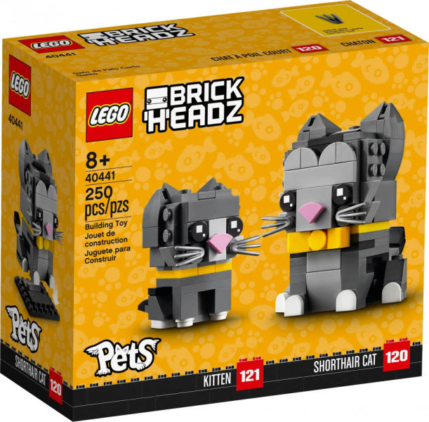 LEGO Brickheadz - Pisici 40441, 250 piese - imagine 2