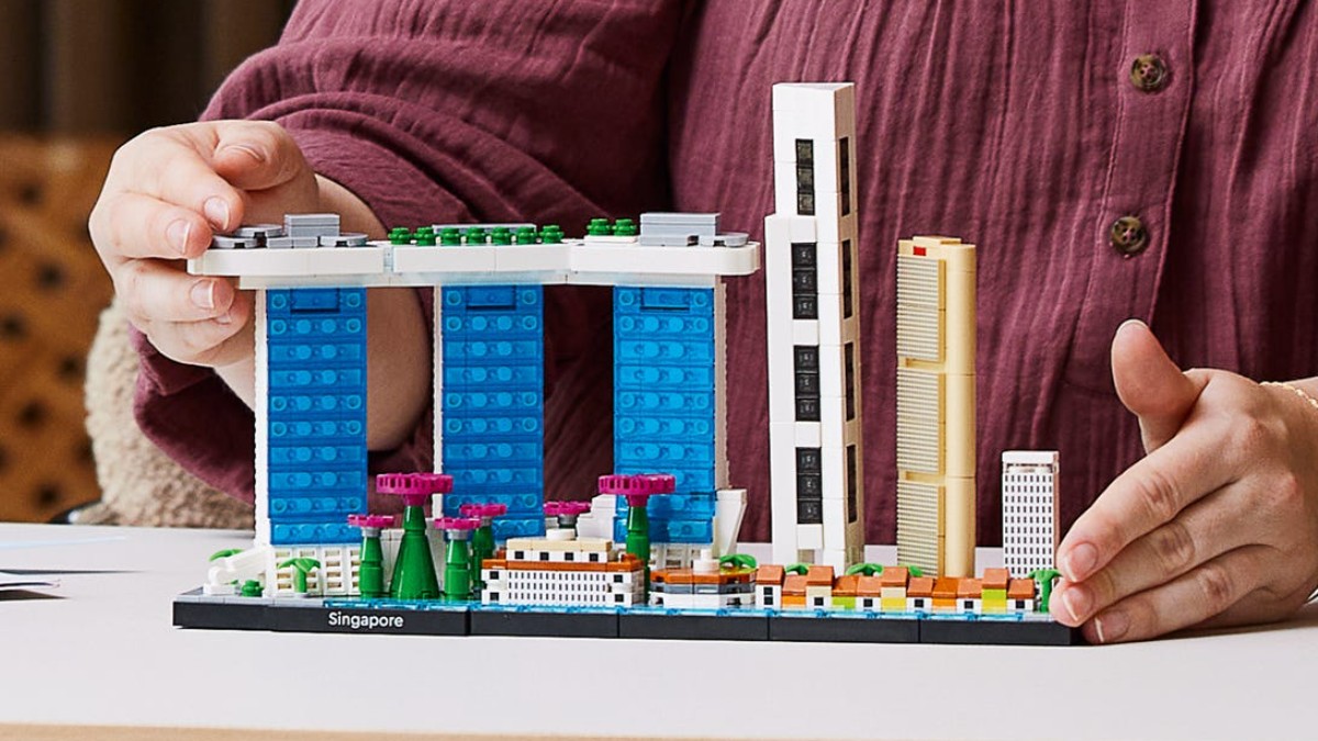 LEGO Architecture - Singapore 21057, 827 piese - imagine 4