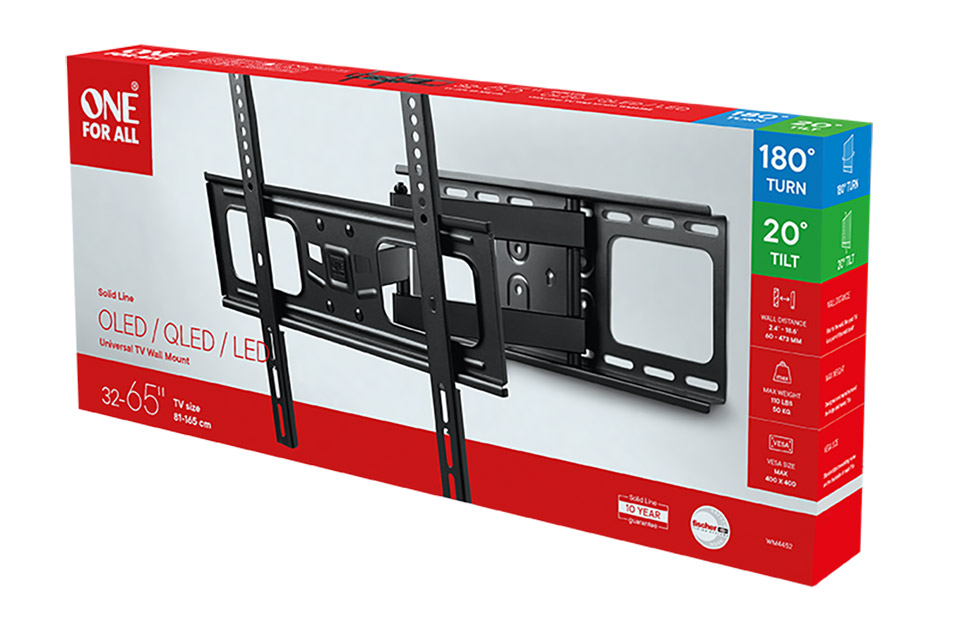 Suport profesional universal pentru TV, diagonale 32"- 65", max 50 kg, One For All, WM4452 - imagine 4