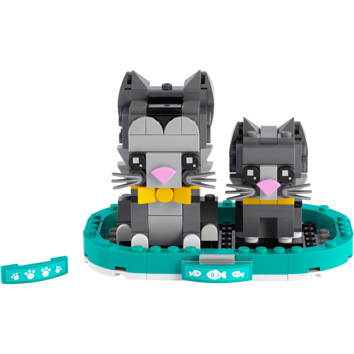 LEGO Brickheadz - Pisici 40441, 250 piese
