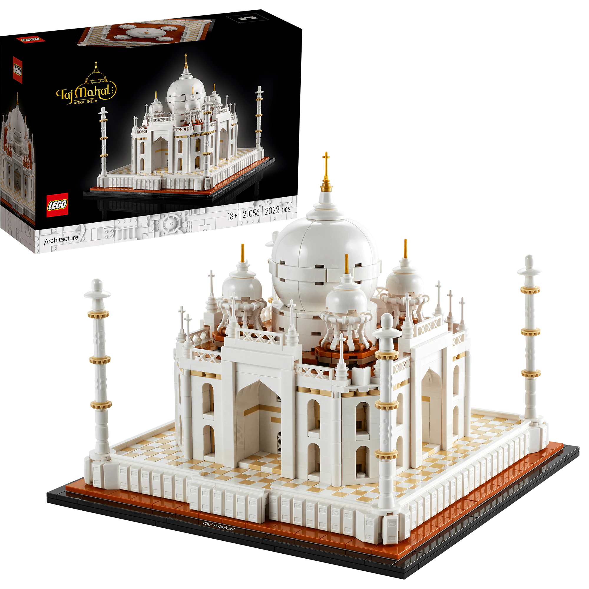 LEGO Architecture - Taj Mahal 21056, 2022 piese - imagine 4