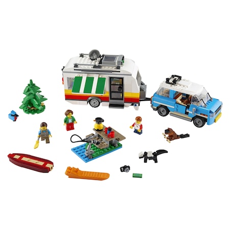 LEGO Creator 3 in 1 - Vacanta in familie cu rulota 31108, 766 piese - imagine 2