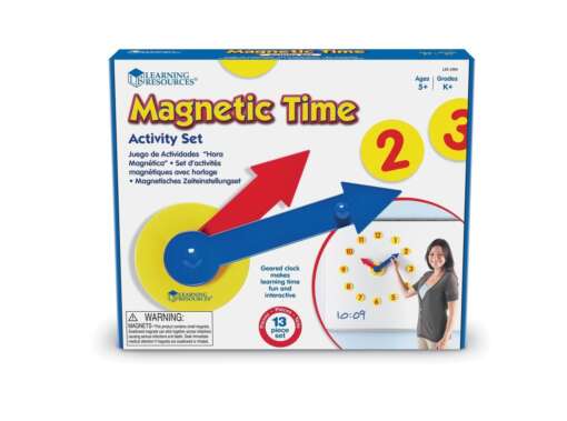 Set de activitati cu ceas, Learning Resources, LER2984, 765023829846 - imagine 3