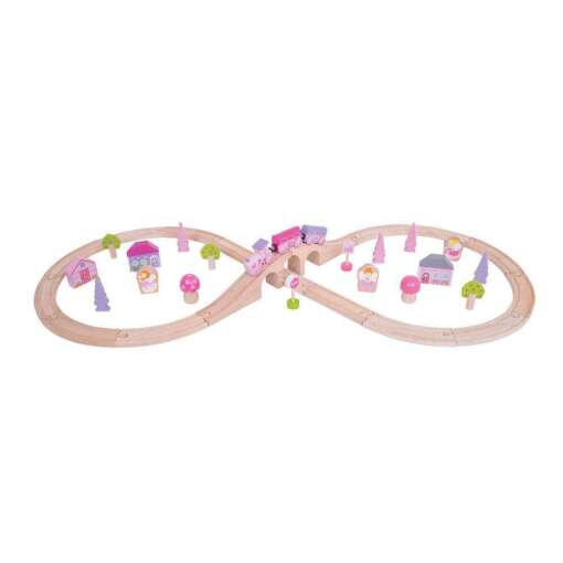 Trenuletul zanelor, BIGJIGS Toys, BJT022, 691621090220 - imagine 2