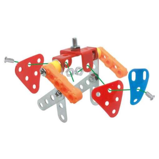 Set constructie - Robotel cu roti, TOBAR, T38281, 5038728144046 - imagine 4