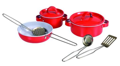 Set vase metalice rosii, Egmont - imagine 2