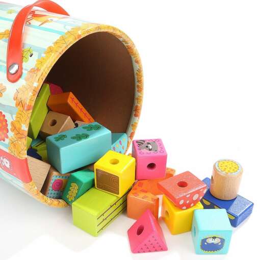 Set de constructie - Animalute din padure, Topbright, 120375, 6971325130380 - imagine 3