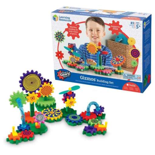 Set de constructie - Gears! Gizmos, Learning Resources, LER9171, 765023012507 - imagine 5