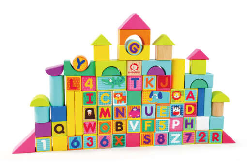 Cuburi pentru construit -  Animalute jucause, Topbright, 120437, 6971325131820