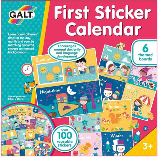 Primul meu calendar cu abtibilduri, Galt, 1105593, 5011979608291 - imagine 5