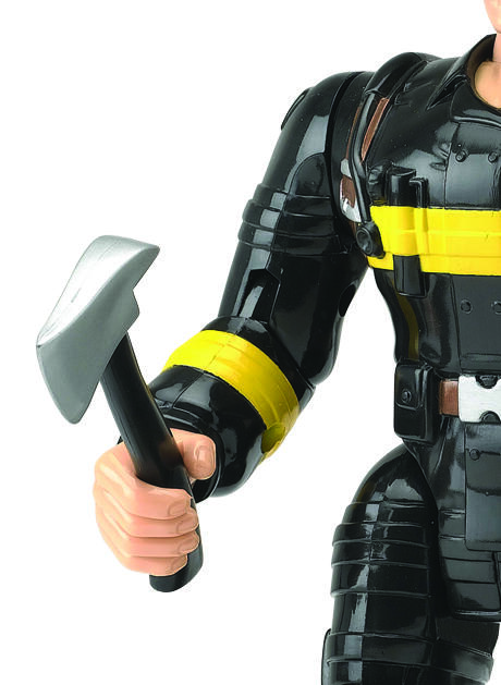 Figurina pompier cu accesorii, Little Learner, 3515T, 5949096599065 - imagine 5