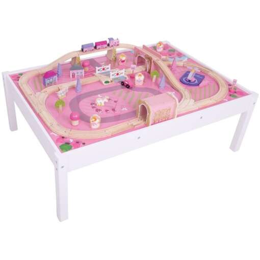 Masuta cu trenuletul magic al zanelor, BIGJIGS Toys, BJT047, 691621090473