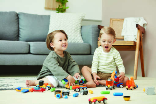 Joc cu magneti Stick-O, Set de construit vehicule, 26 piese - imagine 3