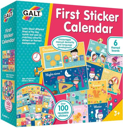 Primul meu calendar cu abtibilduri, Galt, 1105593, 5011979608291