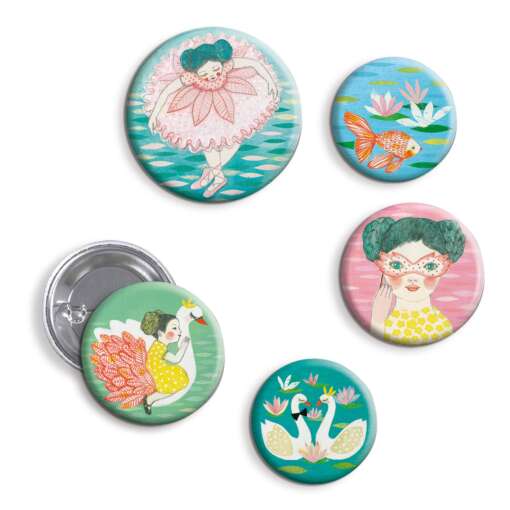 Set insigne Djeco, Balerina - imagine 2