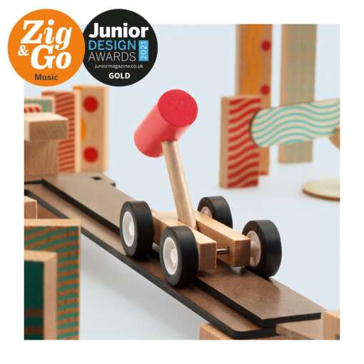 Zig and Go Djeco, set de constructie trasee, Muzica - imagine 5
