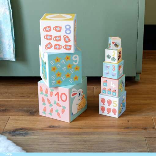 Turn de construit Djeco BabyBloki - imagine 4