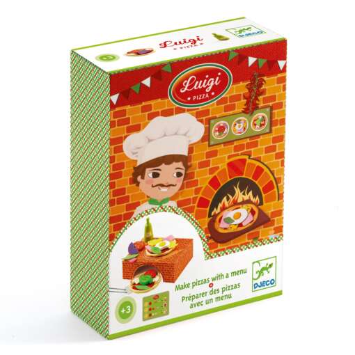 Jucarii Montessori Pizza Luigi, Djeco - imagine 3