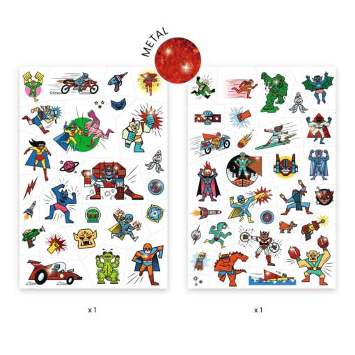 Tatuaje Djeco Supereroi - imagine 3