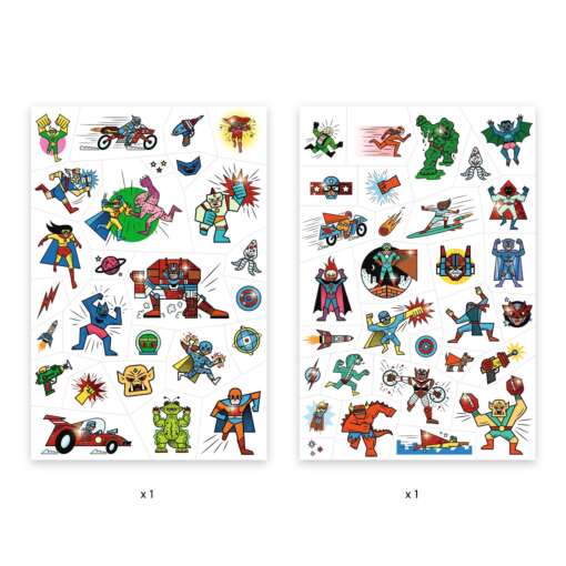 Tatuaje Djeco Supereroi - imagine 2