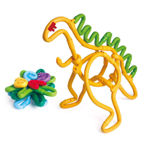 Set de construit cu magnet Spaghetteez 70 piese - imagine 5