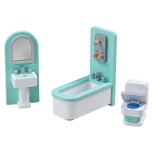 Mobilier baie pentru casuta papusii, Tidlo, T0222, 5012824002226