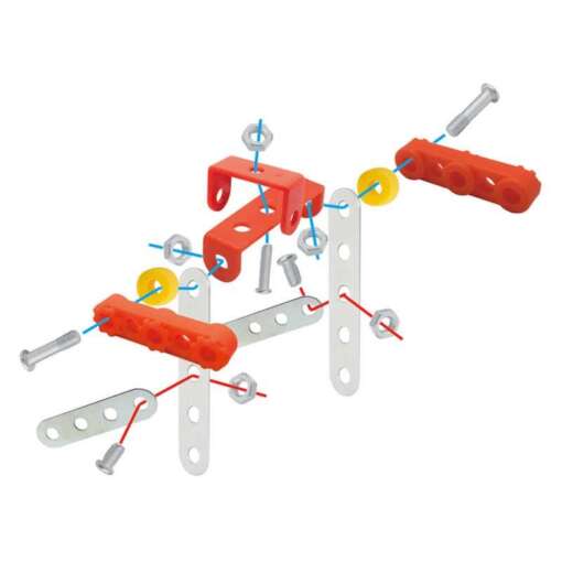 Set constructie - Robotel cu roti, TOBAR, T38281, 5038728144046 - imagine 6