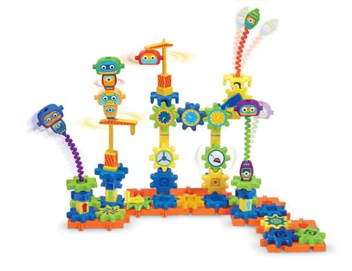 Set de constructie - Gears! Fabrica de robotei, Learning Resources, LER9225, 765023892253 - imagine 2