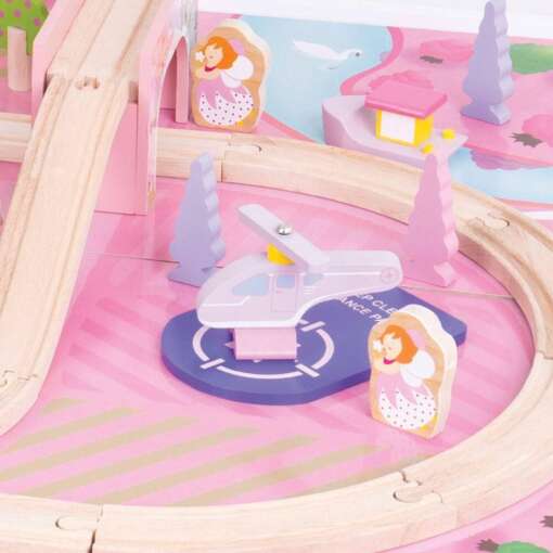 Masuta cu trenuletul magic al zanelor, BIGJIGS Toys, BJT047, 691621090473 - imagine 4