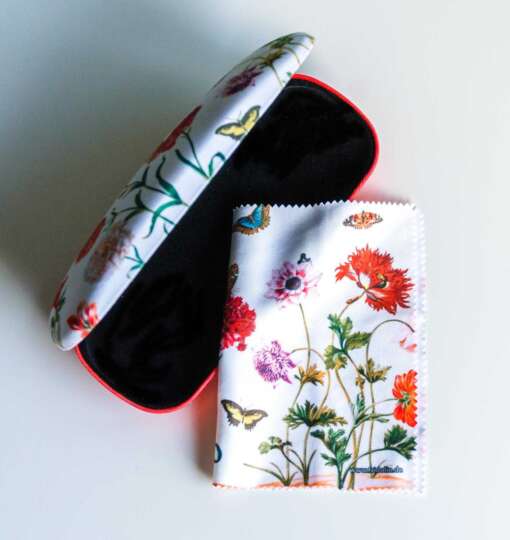 Etui cu textil si protectie ochelari, Maria Sibylla Merian - imagine 2