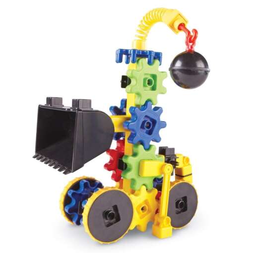 Set de constructie - Gears! Primul meu buldozer, Learning Resources, LER9237, 765023092370 - imagine 4