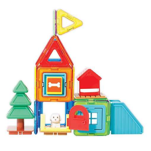 Set de construit Magformers- Casa Milo, 33 piese - imagine 3