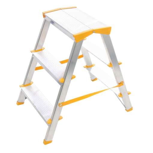 Scara aluminiu 2 x 3 trepte