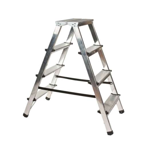 Scara aluminiu 2 x 4 trepte DD2X4