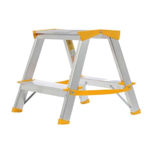 Scara aluminiu 2 x 2 trepte