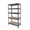 Raft metalic depozitare, Rivet 300, 180 x 100 x 50 cm, antracit, 300 kg/polita