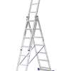 Scara aluminiu, 3 x 7 trepte