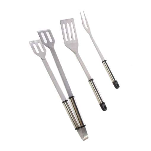 Accesorii pentru gratar Landmann, inox, 37.5 cm, set 3 buc