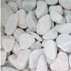 Marmura decorativa naturala anticata rotunjita, interior / exterior, alba, 25-40 mm, 20 kg