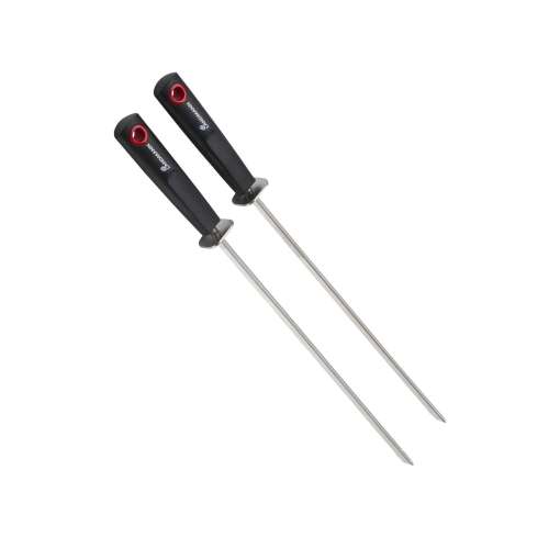 Tepuse pentru gratar Landmann Quality, inox + plastic, 40.5 cm, set 2 bucati