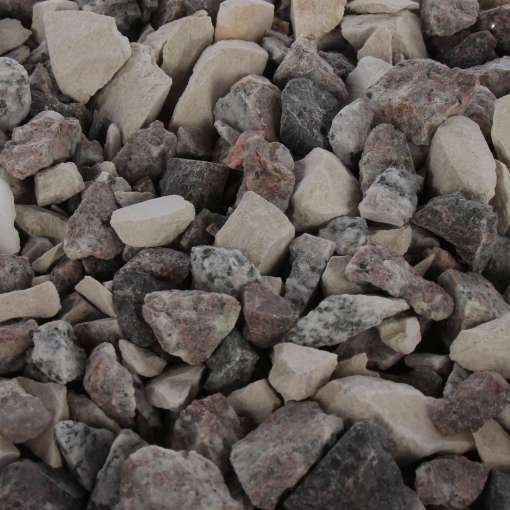 Piatra decorativa naturala, marmura si granit, interior / exterior, multicolor, 15 - 30 mm, 7.5 kg