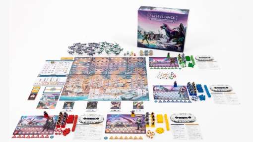 Joc de societate Perseverance Castaway Chronicles 2021 Kickstarter Deluxe (editie in Limba Engleza) - imagine 2