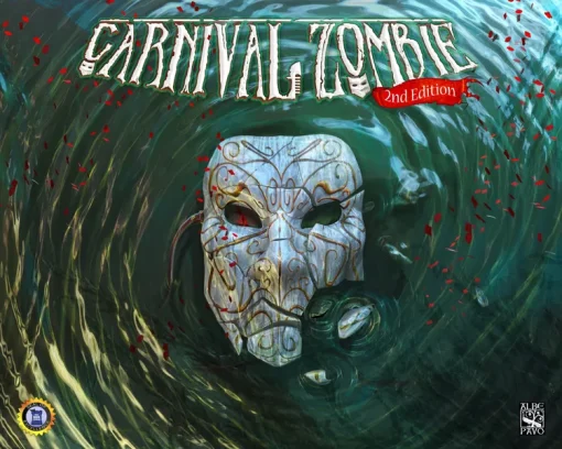 Joc de societate Carnival Zombie 2nd Edition Kickstarter Deluxe Edition (editie in Limba Engleza)