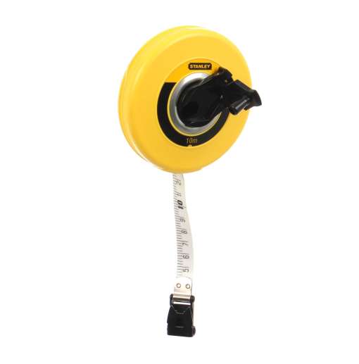 Ruleta cu banda din fibra de sticla Stanley 0-34-295, 10 m