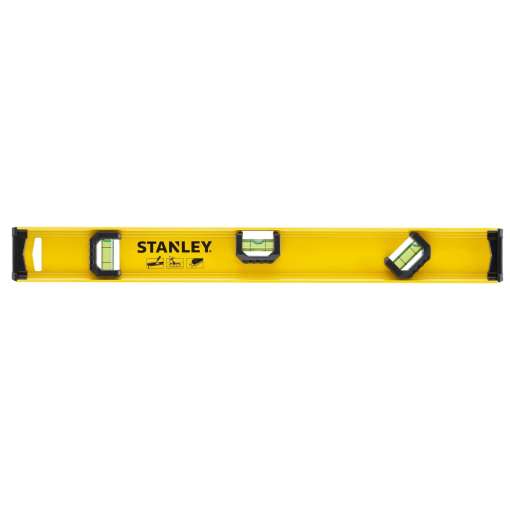 Nivela cu bula Stanley 0-42-073, 3 indicatori, aluminiu, 450 mm